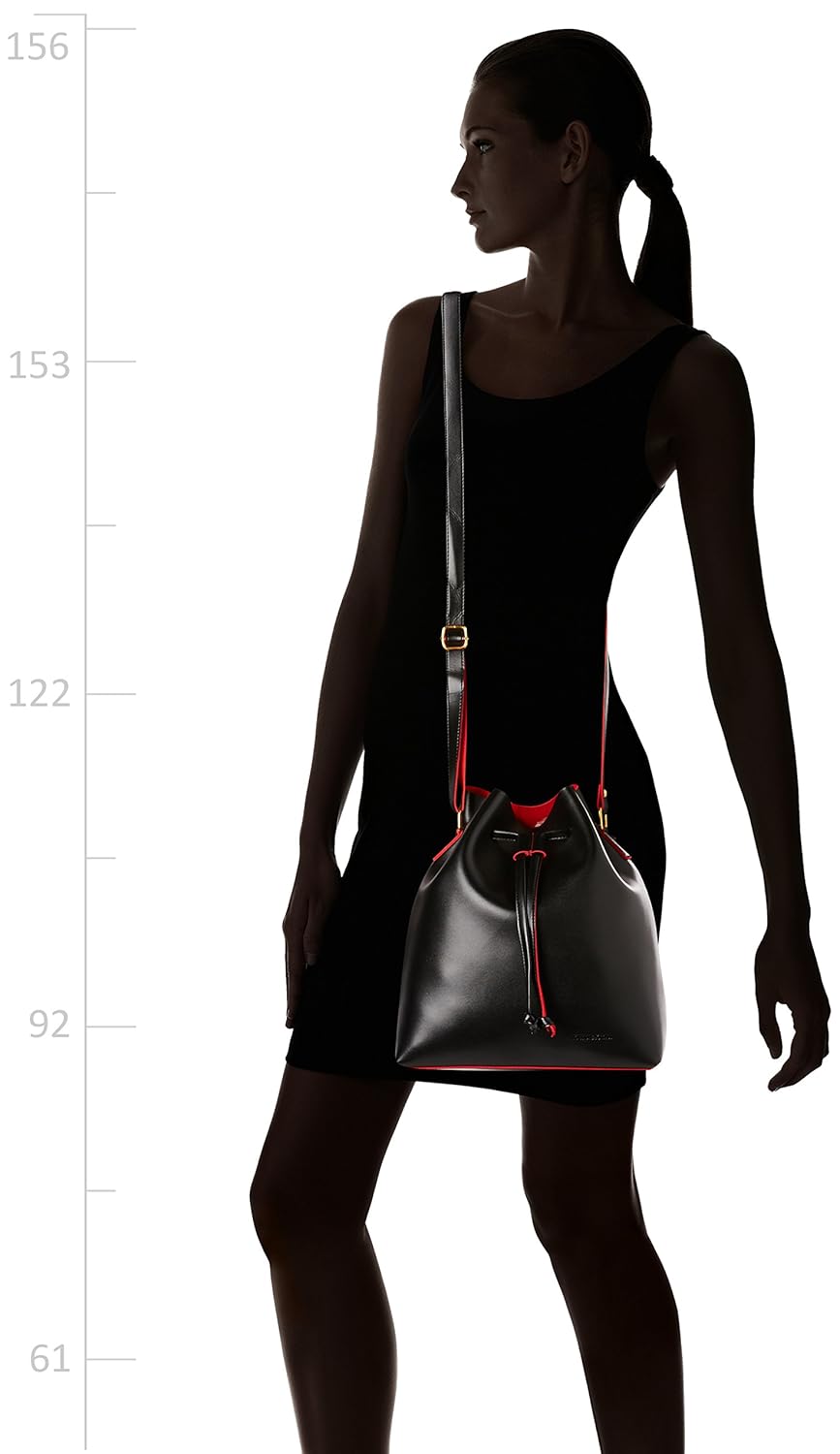 kanvas katha women's sling bag (black)