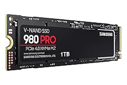 SAMSUNG 980 PRO SSD 1TB PCIe 4.0 NVMe Gen 4 Gaming