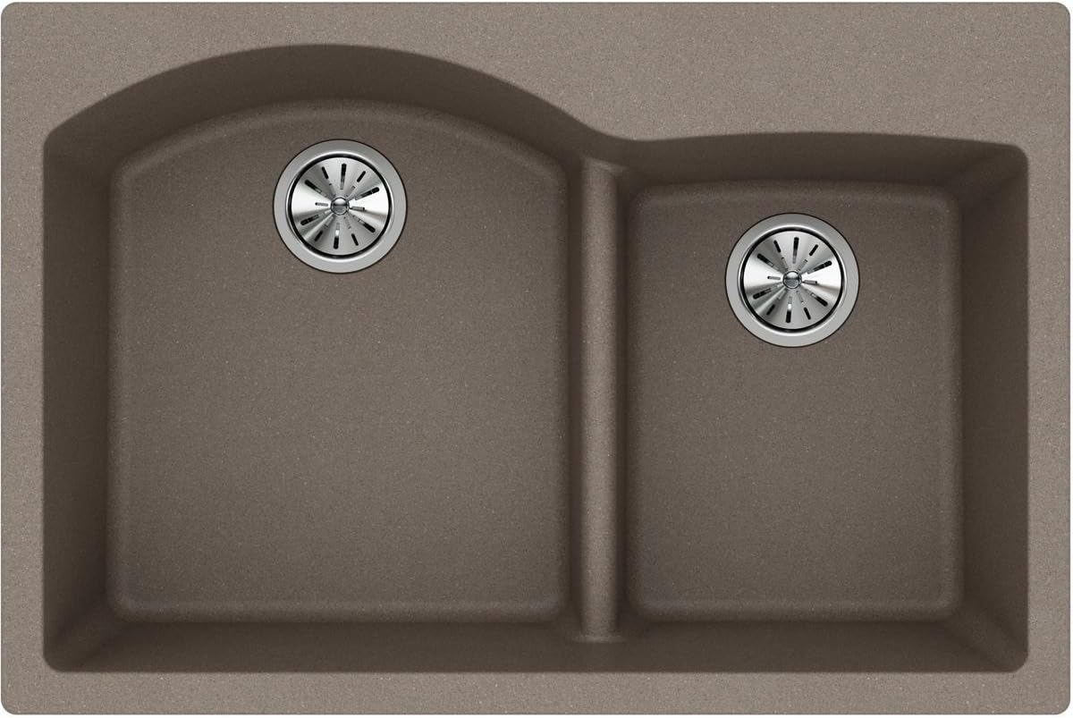 Best Top Mount Off Set Granite Kitchen Sink