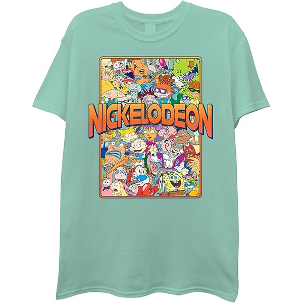 T-shirt Nickelodeon Rugrats Reptar Taille L – Motif Rétro Années 90, Violet, Neuf Avec étiquettes