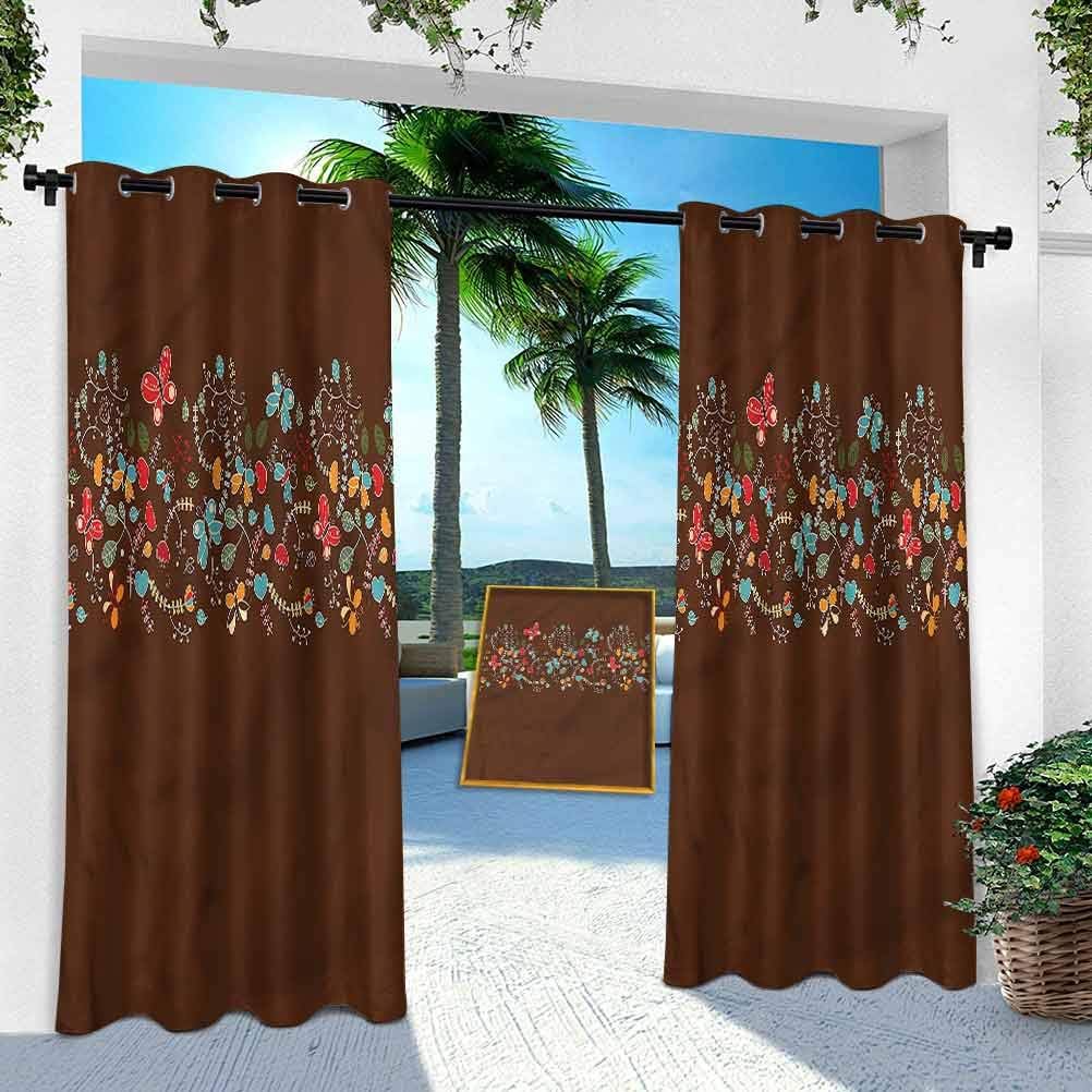 Aishare Store - Cortina para patio al aire libre, diseño del día de San