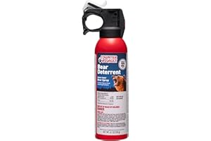 Counter Assault Bear Spray - 2% Capsaicin Bear Deterrent - Pepper Spray for Hiking, Camping, Hunting & More - 8.1 oz
