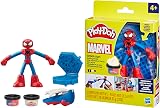 Play-Doh Marvel Spider-Man Thwip Squisher Action Figure Playset