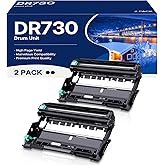 MCYCOLOR Compatible DR730 Drum Unit Replacement for Brother DR-730 DR 730 to Use with MFC-L2710DW MFC-L2750DW HL-L2395DW HL-L2370DW HL-L2350DW HL-L2390DW DCP-L2550DW Printer (2 Pack, NOT Toner)