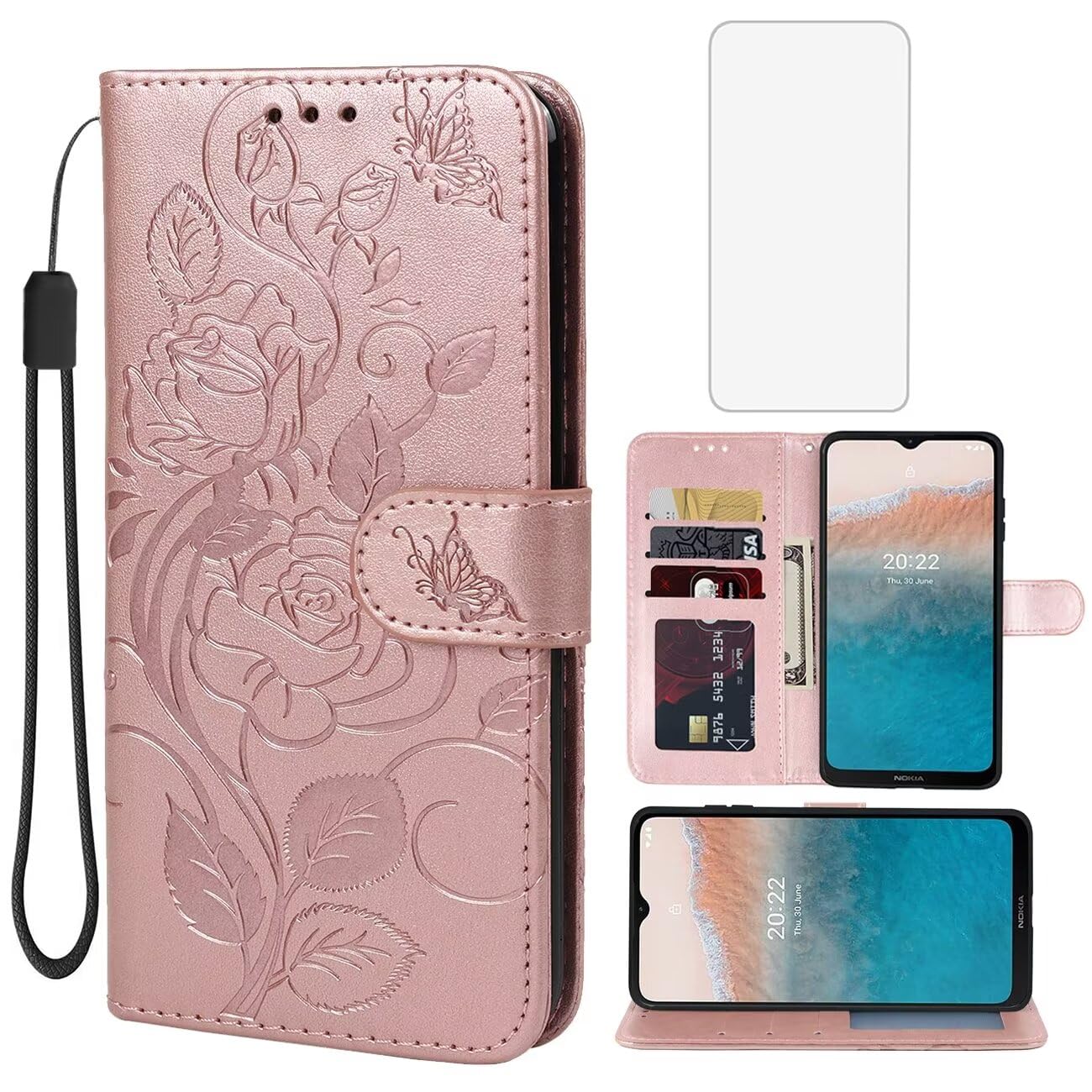 Vavies Case for Nokia C21 Plus Case, Nokia