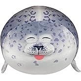 Pineapple Seal Plush Pillow, Giant Stuffed Animal Plushie, Stuffed Seal Plushy Squish Plush Toys, Jumbo Cute Plushies Large Stuffed Animals for Girls, Boys, Kids (24 inch)