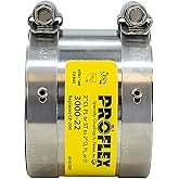 Proflex 2 In. x 2 In. PVC Shielded Coupling - Cast-Iron to Plastic, Steel, Extra-Heavy Cast Iron - 1 Each