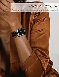 Heesch Tortoise Stretchy Watch Band Compatiable