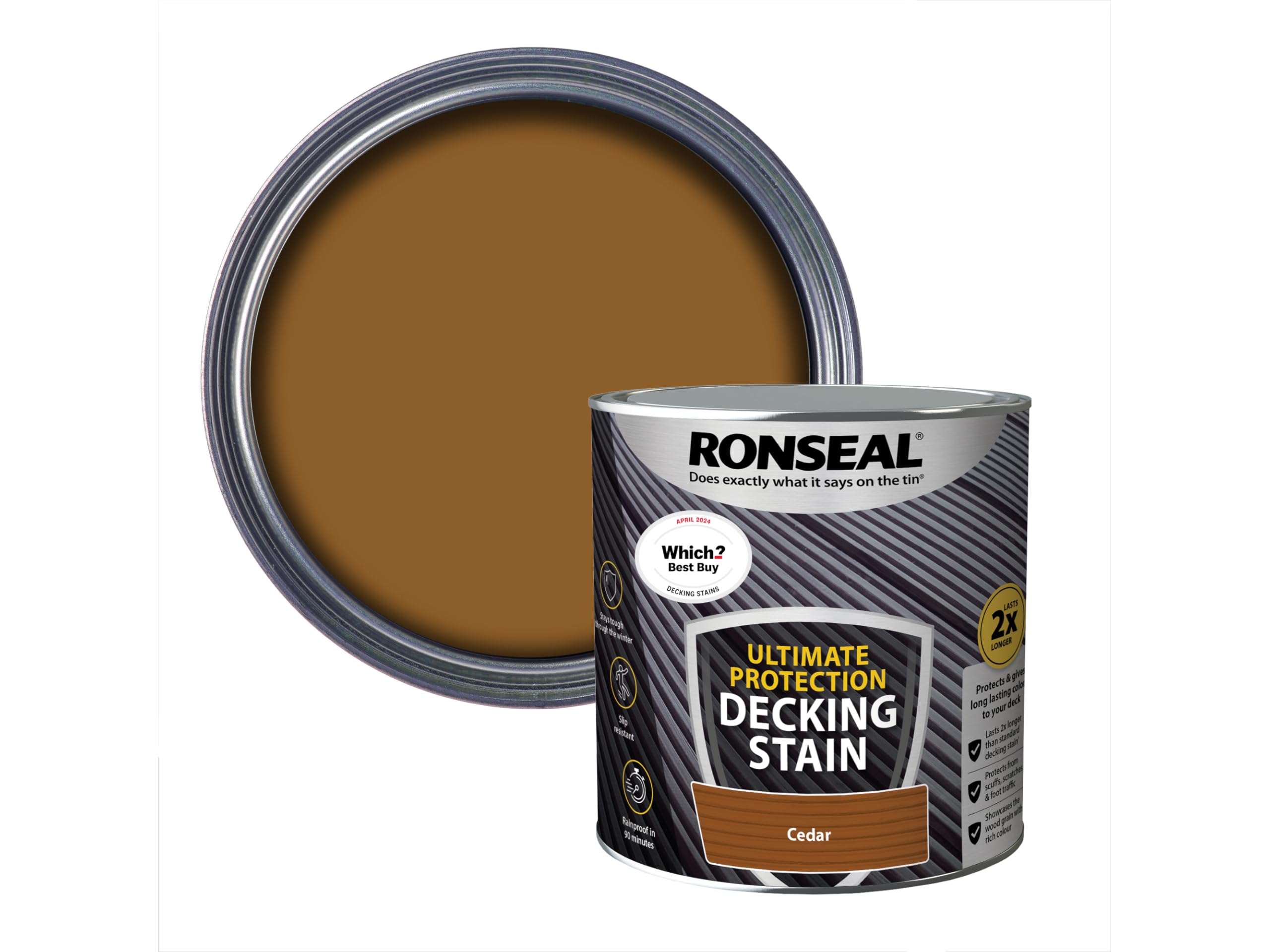 Ultimate Decking Stain 2.5L Cedar [39106]
