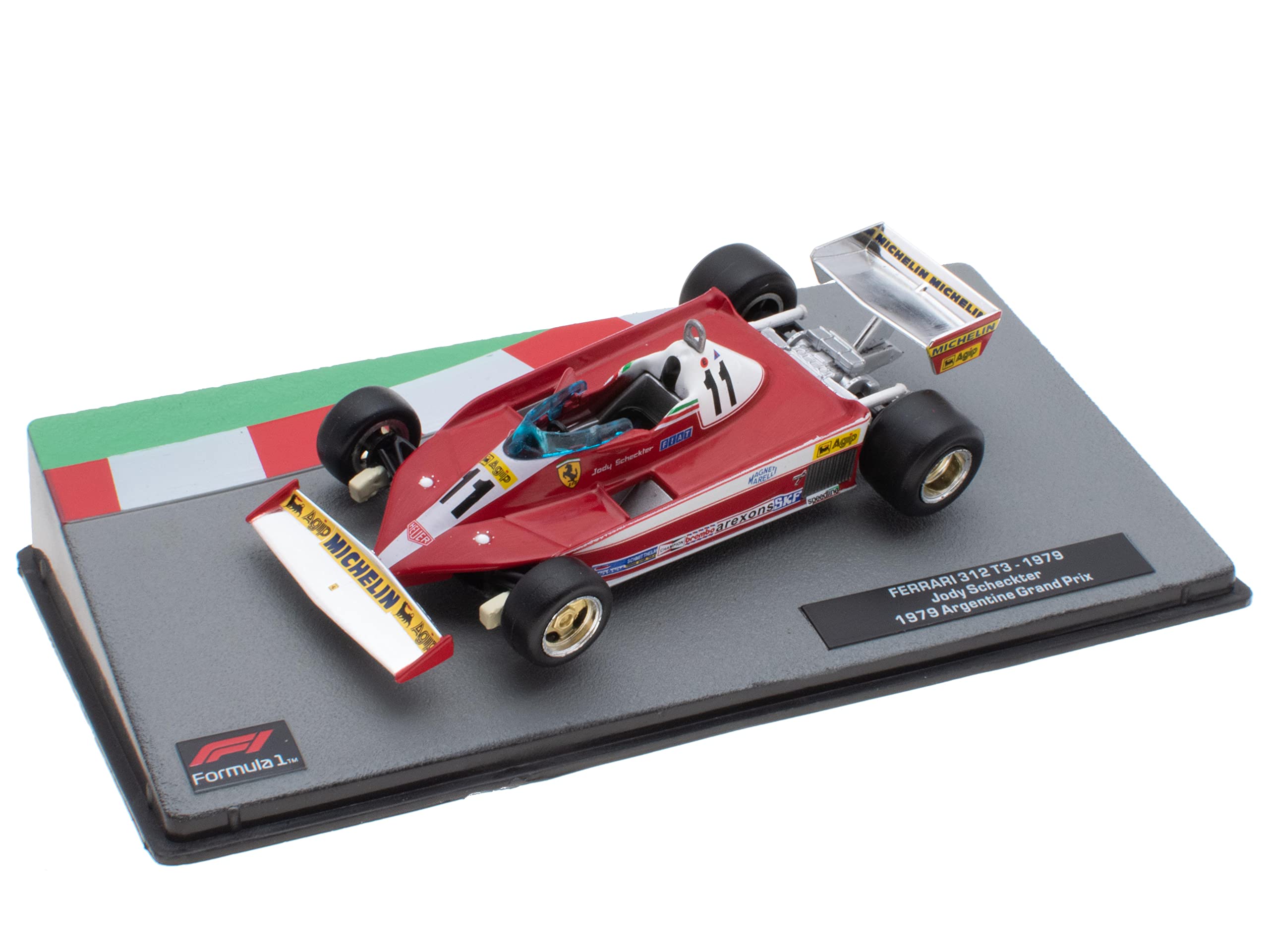 OPO 10 - Miniature car Formula 1 1/43 compatible with FERRARI 312 T3 - Jody Scheckter - 1979 - FD231
