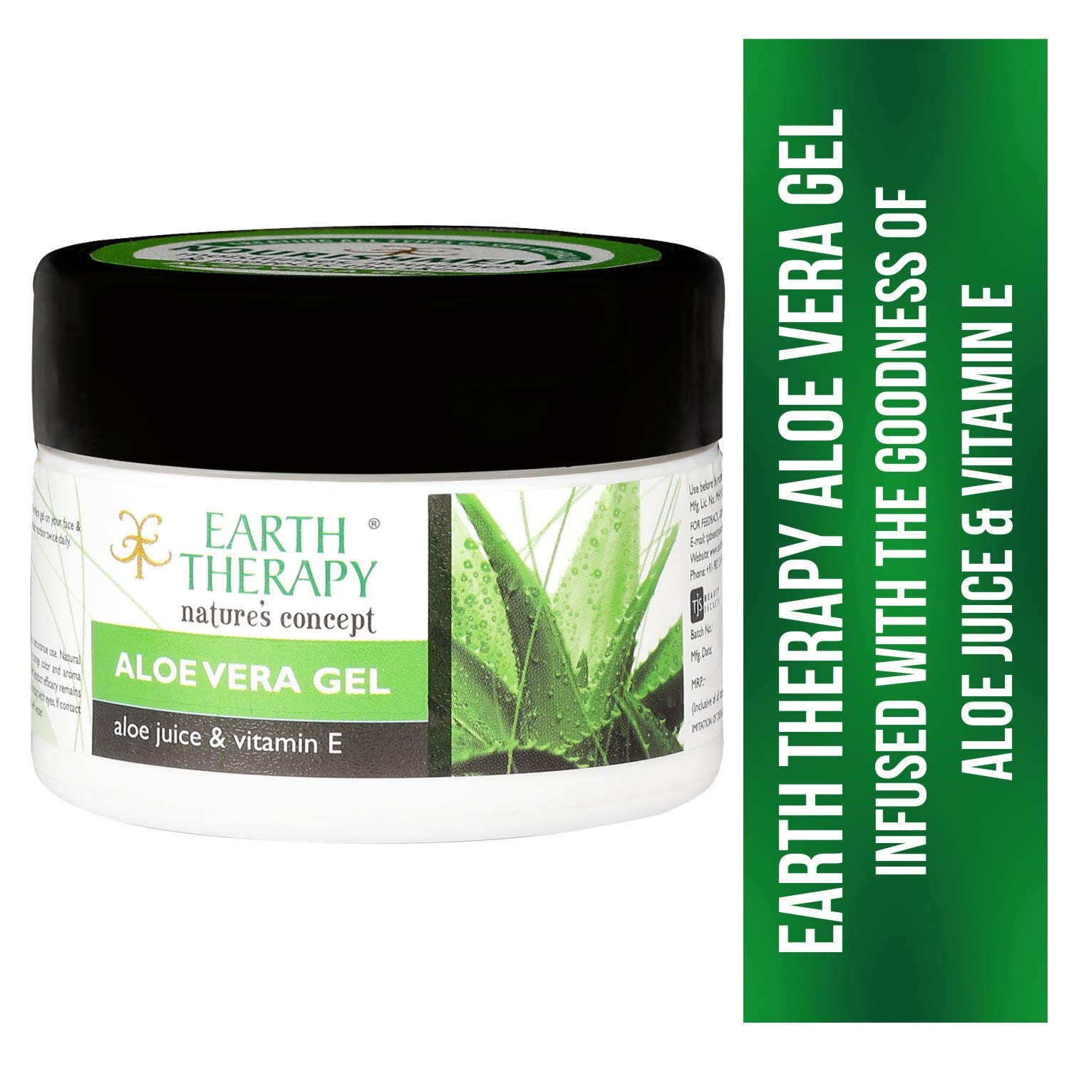 Earth Therapy Aloe Vera Gel Stretch Marks Scars Multicolor 50 G Amazon In Beauty