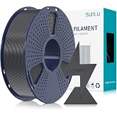 SUNLU High Speed PLA Filament 1.75mm, 1KG Grey | 30mm/s - 600mm/s Print Range, High Speed 3D Printer Filament, Fast Printing, Neatly Wound, Dimensional Accuracy +/- 0.02mm
