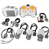 WEERSHUN 9-in-1 Motor Kit Compatible with Most Stud Building Blocks, Motor Set with Powerful Motors, Advanced Remote Control, Wide Compatibility