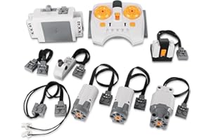 VAOEVA WEERSHUN 9-in-1 Motor Kit Compatible with Most Stud Building Blocks, Motor Set with Powerful Motors, Advanced Remote Control, Wide Compatibility