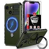 FRLMOOES Magnetic for iPhone 14 Plus Case & iPhone