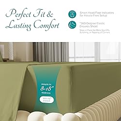 Carressa Linen 100% Egyptian Cotton Twin Fitted