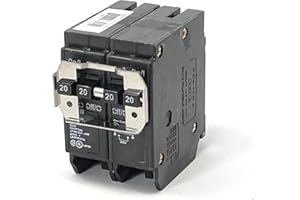 Eaton BR420 Plug-On Mount Type BR Circuit Breaker 4-Pole 20 Amp 120/240 Volt AC