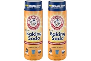 Arm & Hammer Pure Baking Soda Shaker 12 Oz (Pack of 2)