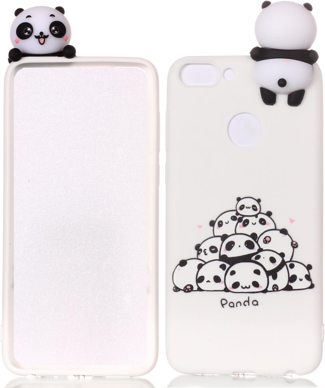 Hopmore Compatible With Huawei P Smart Case Cover Cute 3d Design Silicone Soft Gel Shockproof Protective Cover Slim Backcover Ultra Thin Rubber Bumper Funny Shell For Girls Woman Cute Pandas Amazon Co Uk