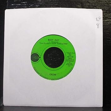 Crow Crow Slow Down Cottage Cheese 7 Vinyl 45 Record