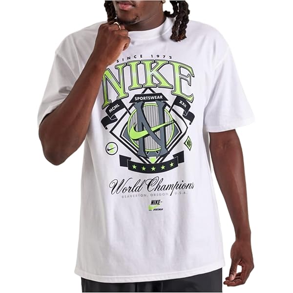 Amazon.com: Nike Men's Sportswear Max90 World Champs Graphic T