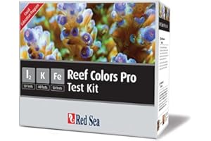 Red Sea Fish Pharm ARE21515 Saltwater Reef Color Pro Multi Test Kit for Aquarium