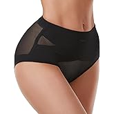 Yekartary Tummy Control Shapewear Seamless Butt Lifter Panties Low Rise Body Shaper Briefs Women Compression Girdle Underwear
