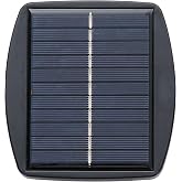 Outdoor Basic 1.2W Solar Panel for Patio Umbrella with 4-Pin Connector - Waterproof Replacement Charging Kit, Solar Power Accessory for Outdoor Umbrellas​ (1)
