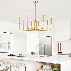 Lynnoland 8-Light Farmhouse Chandelier for Dining