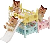 Sylvanian Families 5741 Triple Bunk Beds Dollhouse Playset view 6