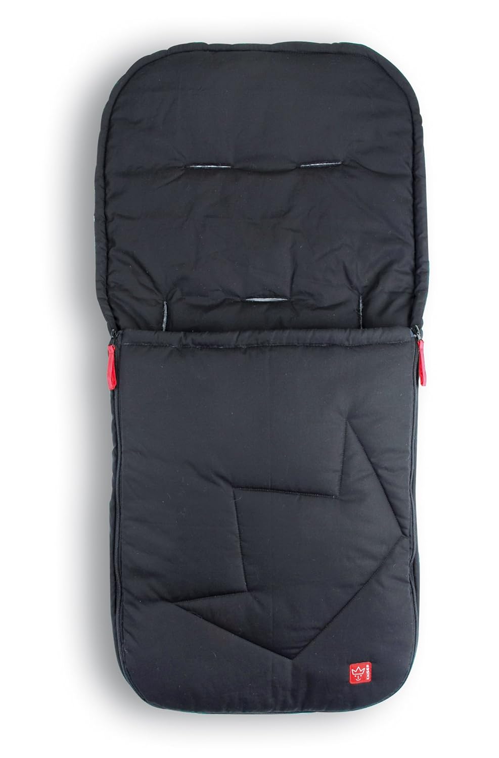 Kaiser 65727/25 - Sommer-Kinderwagen Fußsack Ammy - schwarz