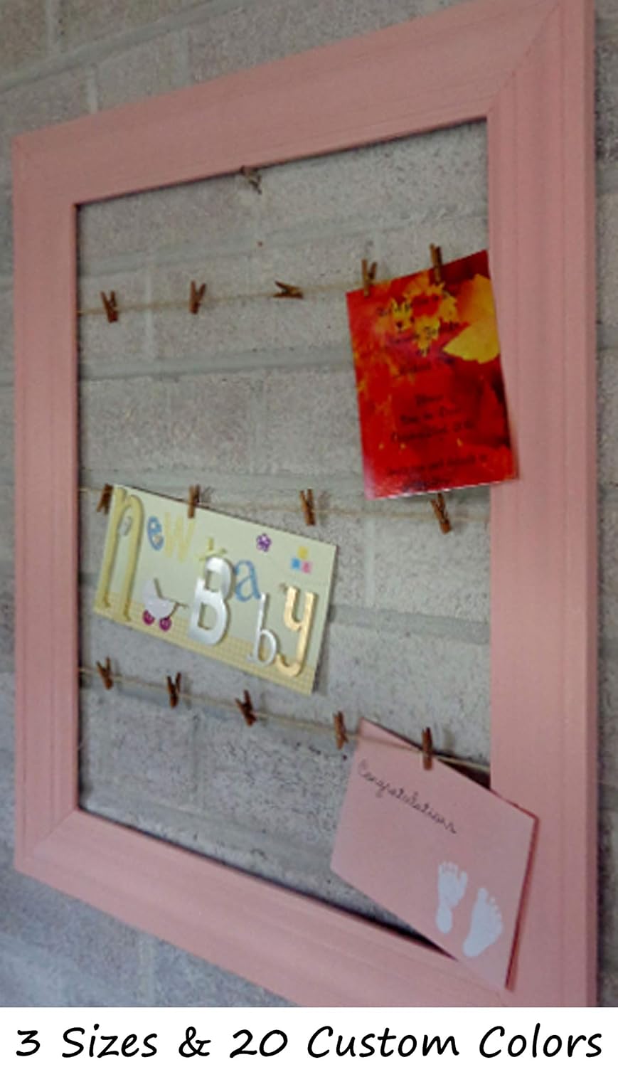 Countryside Clothespin Photo Collage Picture Frame