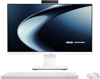 ,ASUS V400 AiO V440VAK-WPC3390 - Sobremesa Todo en uno 23.8" Full HD (Intel Core 5 210H, 16GB RAM, 512GB SSD, Graphics, Sin Sistema Operativo) Blanco - Teclado QWERTY español