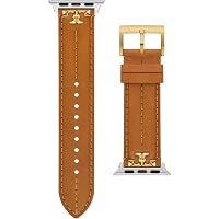 Amazon.com: Tory Burch Women's Luggage Brown Braided-Leather Band