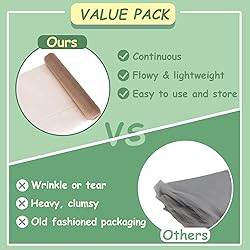 Chestnut Tulle Fabric Rolls, 54 Inch by 10 Yards