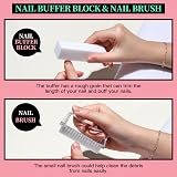 Fandamei 12 Pcs Nail Files & Buffer Set Manicure Pedicure Tools Kit view 3
