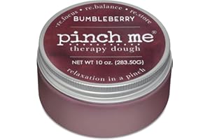 Pinch Me Therapy Dough - Holistic Aromatherapy Stress Relieving Putty - 10 Ounce Bumbleberry Scent