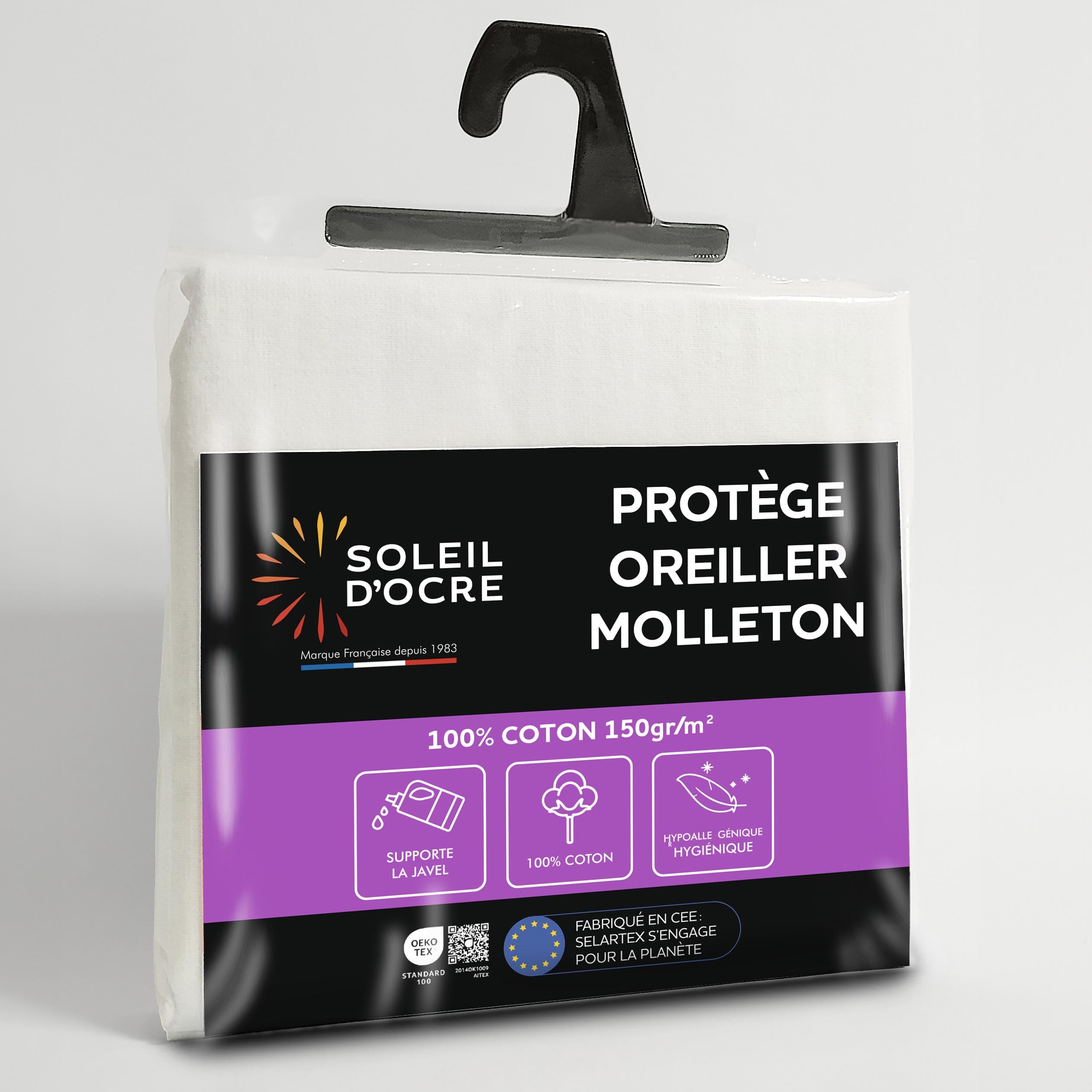 Molleton Pillowcase 65 x 65 cm 150 g