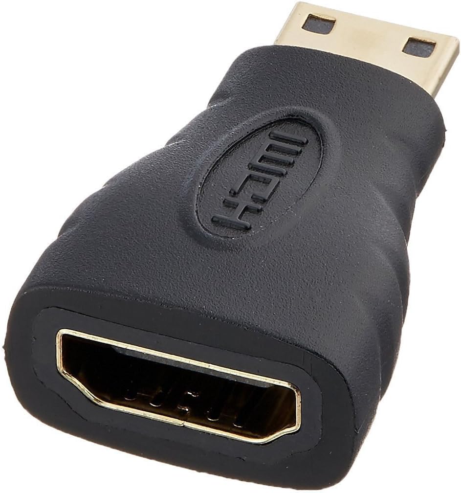 Cellphonez® Cellphonez HDMI Female (Type-A) to Mini HDMI Male (Type-C) Connector Converter Adapter