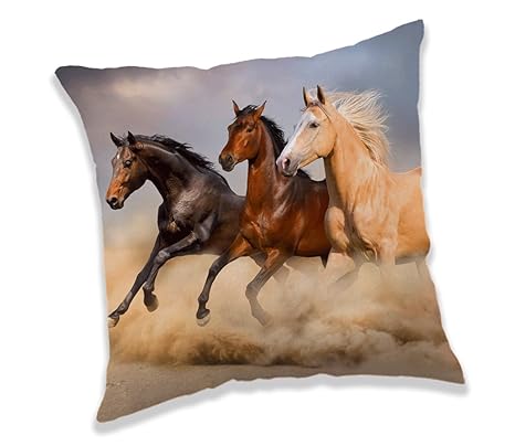 Jerry Fabrics Horse Cushion Decorative Throw Pillows For Kids