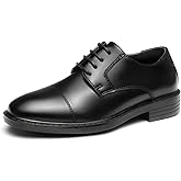 GINNI Boys Dress Shoes Classic Oxfords Wedding Church Formal Shoes for Toddler/Little Kid/Big Kid
