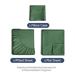 Twin Size 3 Piece Sheet Set - Comfy Breathable