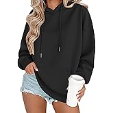 Zeagoo Womens Oversized Hoodies 2025 Fleece Sweatshirts Long Sleeve Pullover with Pocket Fall Winter Outfits Clothes