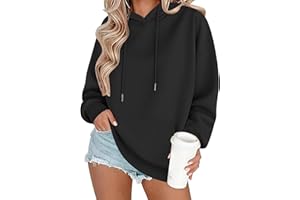 Zeagoo Womens Oversized Hoodies 2025 Fleece Sweatshirts Long Sleeve Pullover with Pocket Fall Winter Outfits Clothes