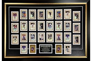 Wayne Gretzky The Great One 52-Deck Card Display – Framed Hockey Tribute (31" by 25")