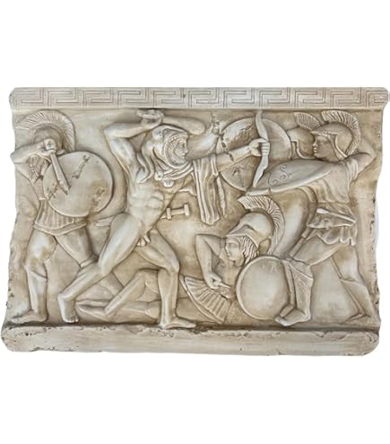 Amazon.com: Hercules Crowned by Glory Wall Decor Plaque Relief