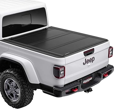 Amazon Com Undercover Ultra Flex Hard Folding Truck Bed Tonneau Cover Ux32010 Fits 2020 Jeep Gladiator 5 Bed Automotive