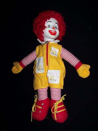 ronald mcdonald doll 1984
