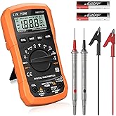 Digital Multimeter,Multimeter Tester, High Sensitivity Voltmeter Ammeter Ohmmeter NCV Circuit Checker Measures AC/DC Voltage,AC/DC Current, Resistance, Diodes, Continuity, Transistor