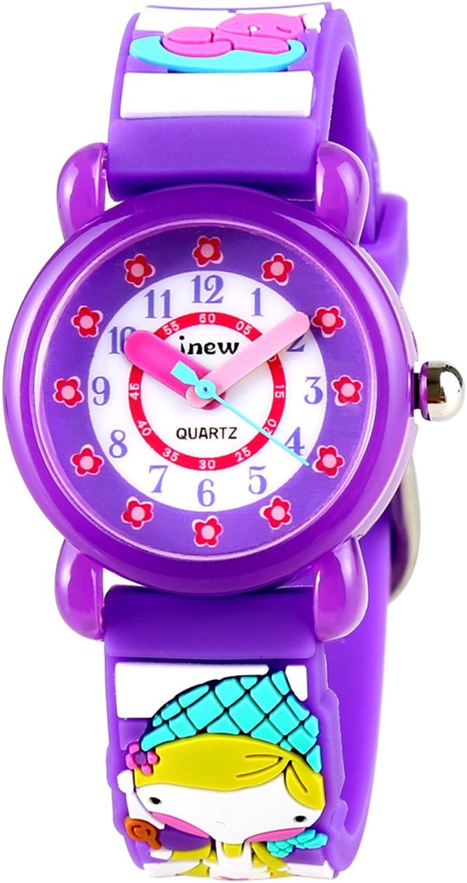 Kids Watch,Water Resistant Digital 3D Dinosaur Watch Quartz Analog Sports Watch with Time for Girls Boys